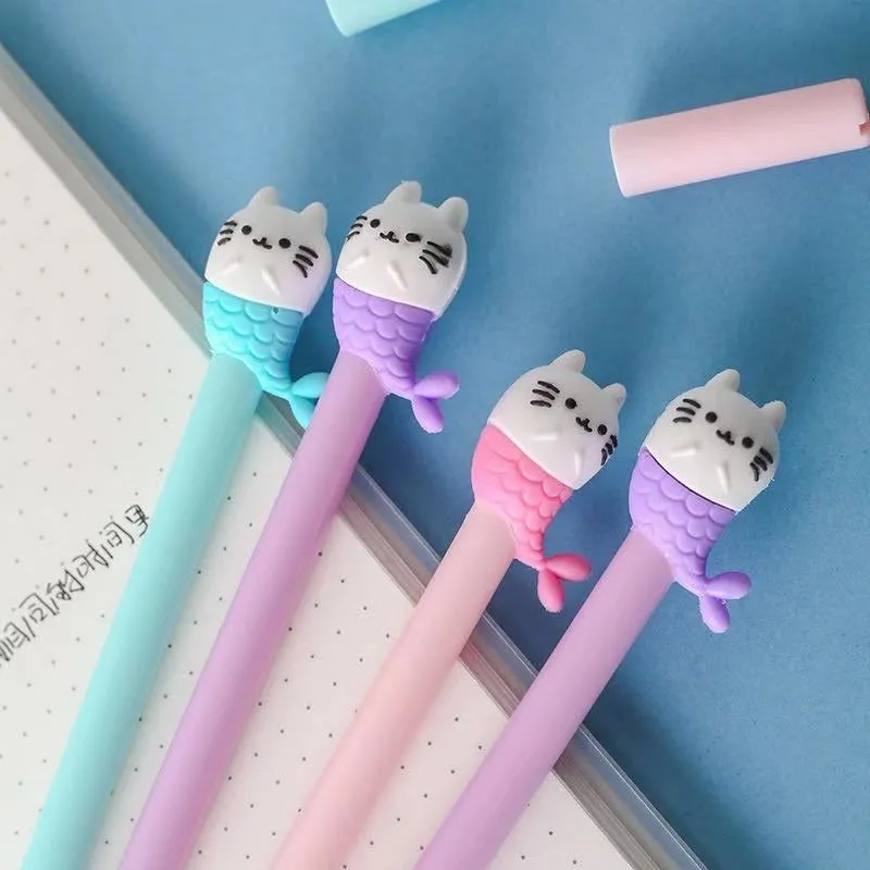 22346 CAT MERMAID GEL PEN-36