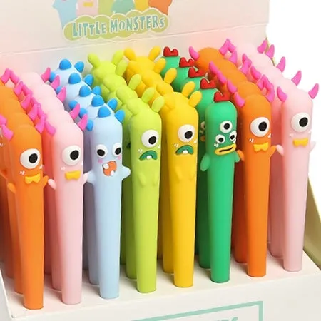 22368 LITTLE MONSTERS GEL PEN-40