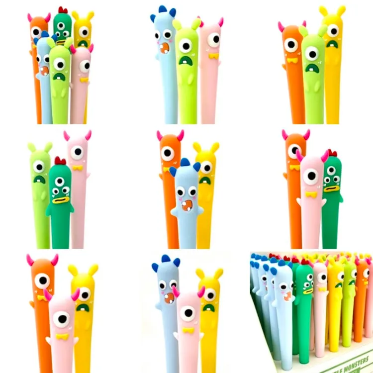 22368 LITTLE MONSTERS GEL PEN-40