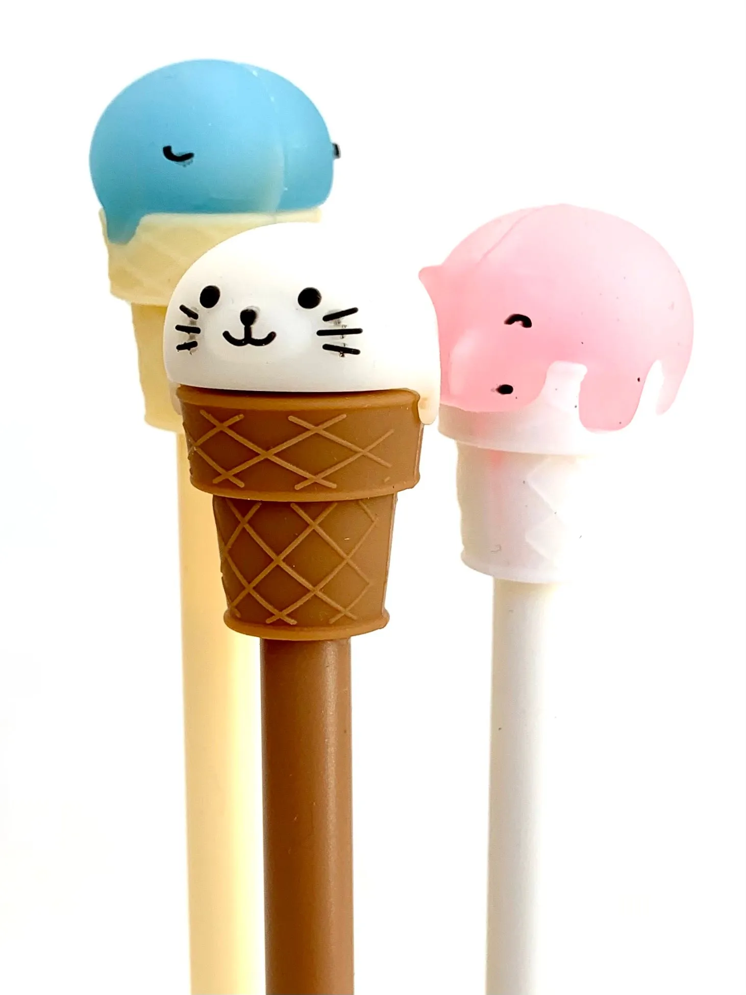 22402 ICE CREAM ANIMALS GEL PEN-36