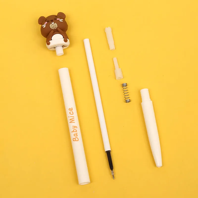 22449 BABY MOUSE RETRACTABLE GEL PEN-36