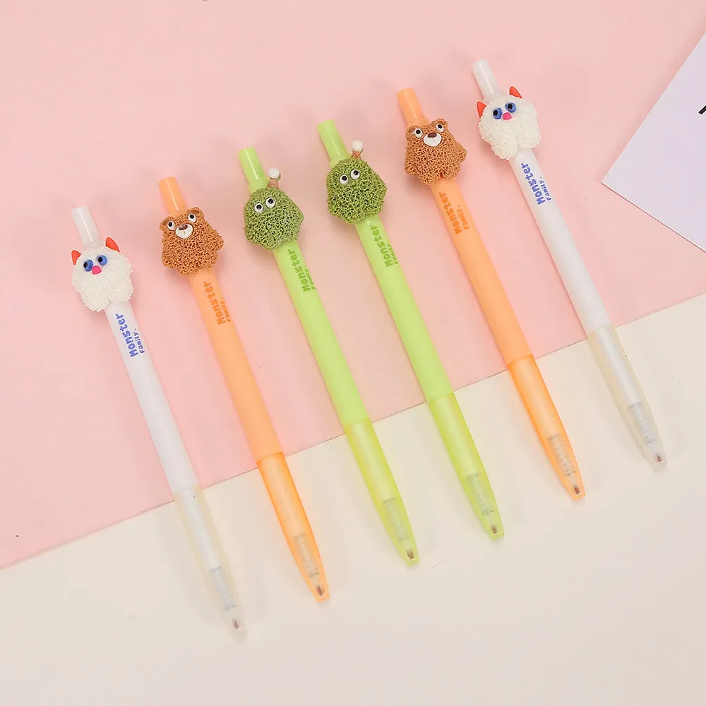 225612 MONSTER FAMILY RETRACTABLE GEL PEN-35