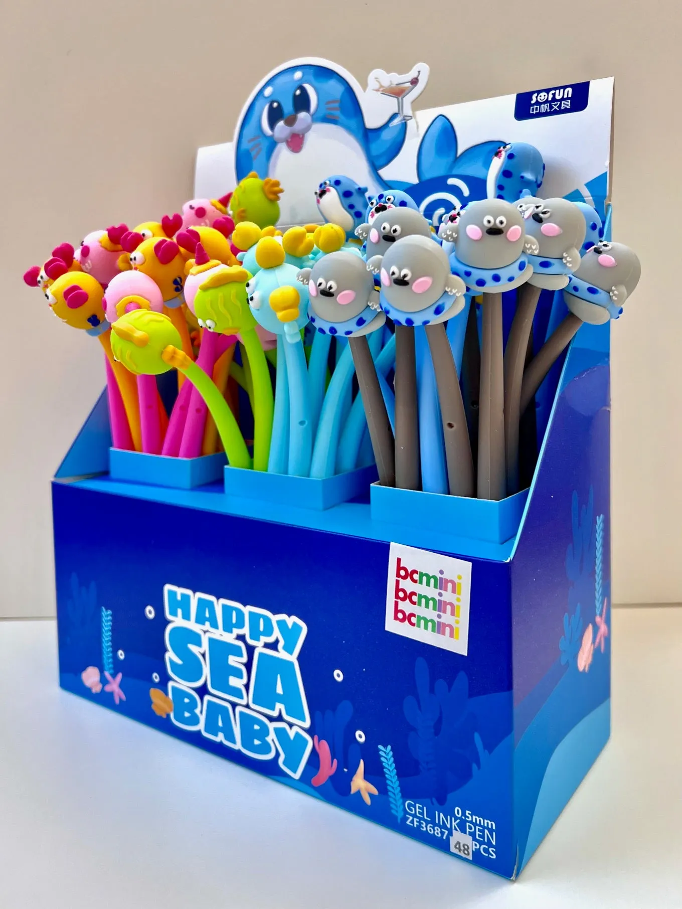 226242 HAPPY SEA ANIMALS GEL PEN-42