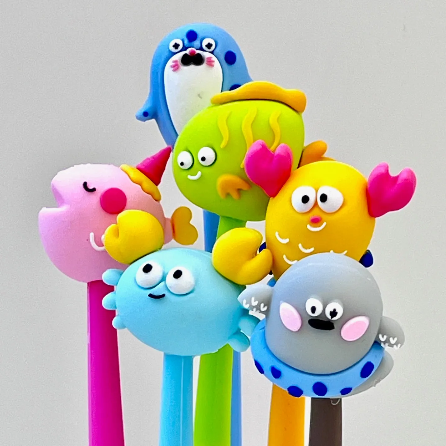 226242 HAPPY SEA ANIMALS GEL PEN-42