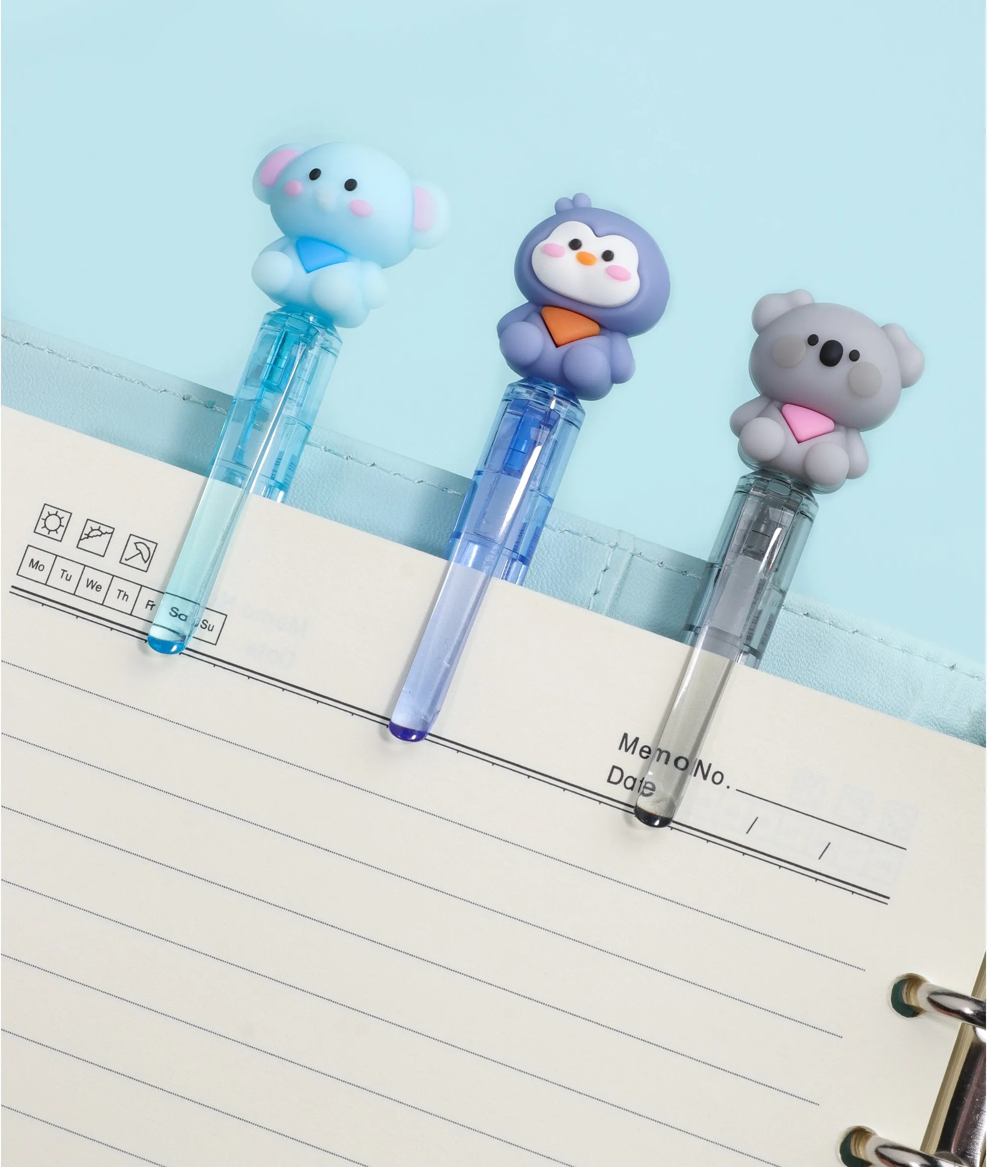 22626 PET PARTY RETRACTABLE GEL PEN-24