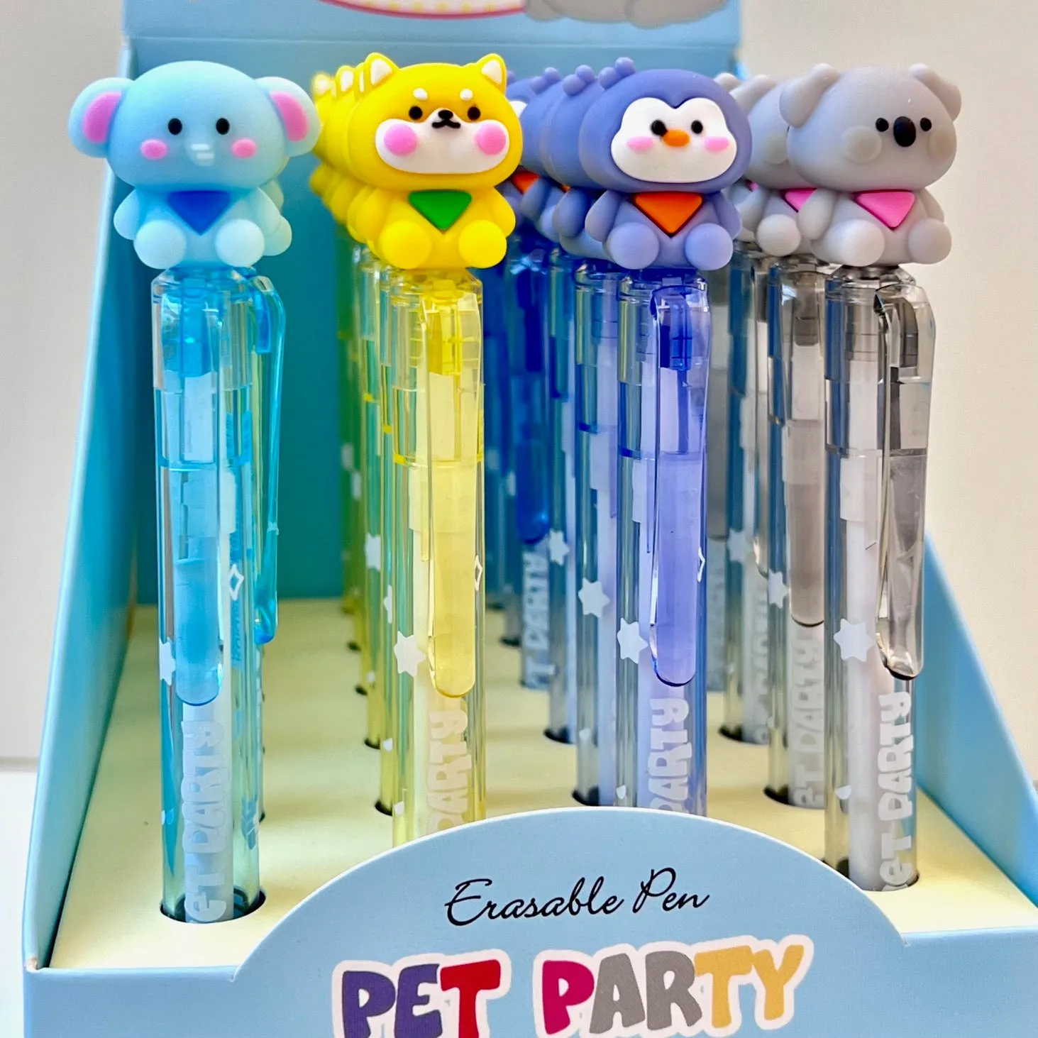 226262 PET PARTY RETRACTABLE GEL PEN-17