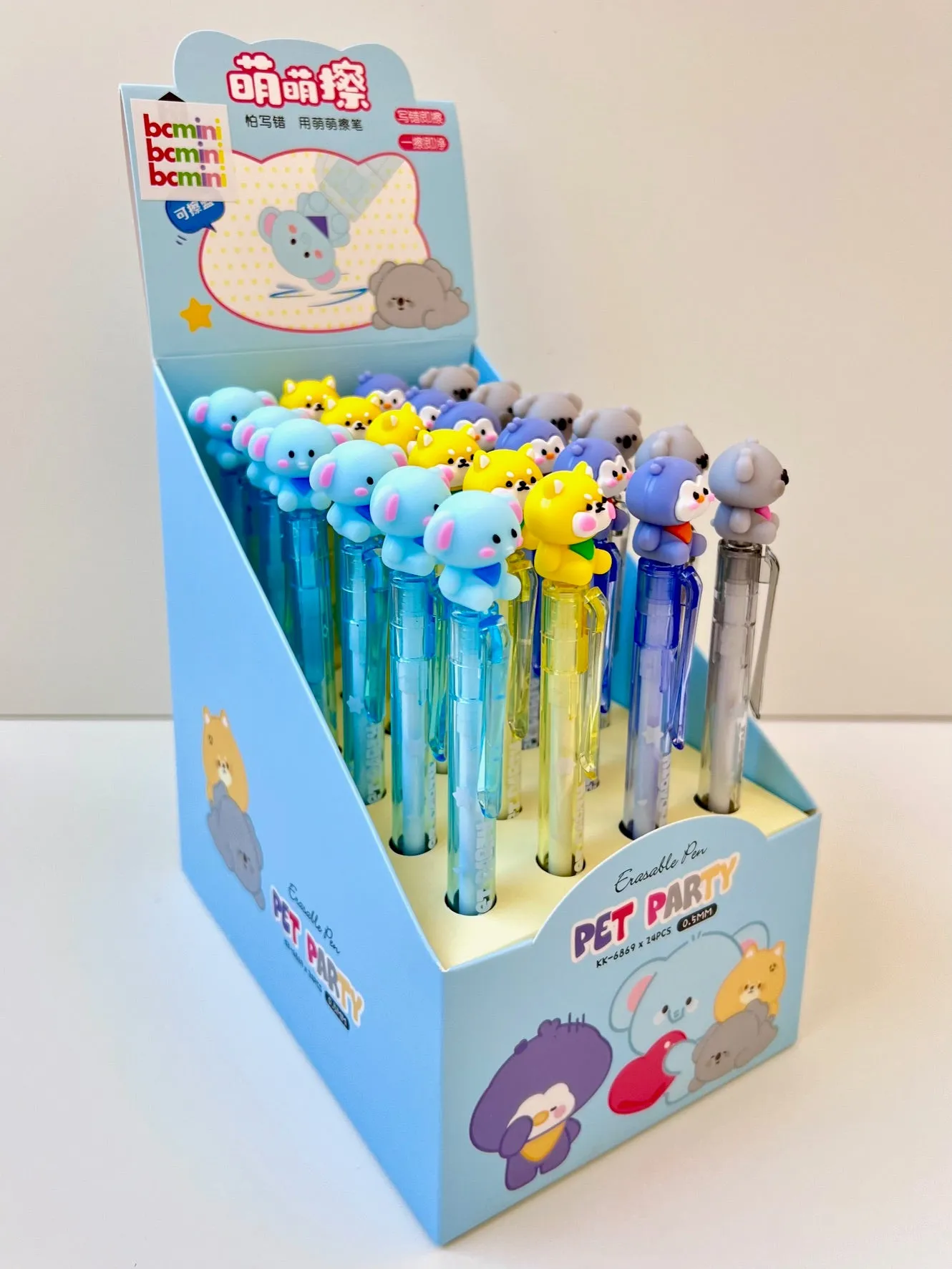 226262 PET PARTY RETRACTABLE GEL PEN-17