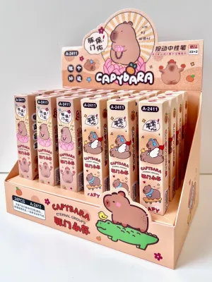 22636 CAPYBARA BLIND BOX GEL PEN-24