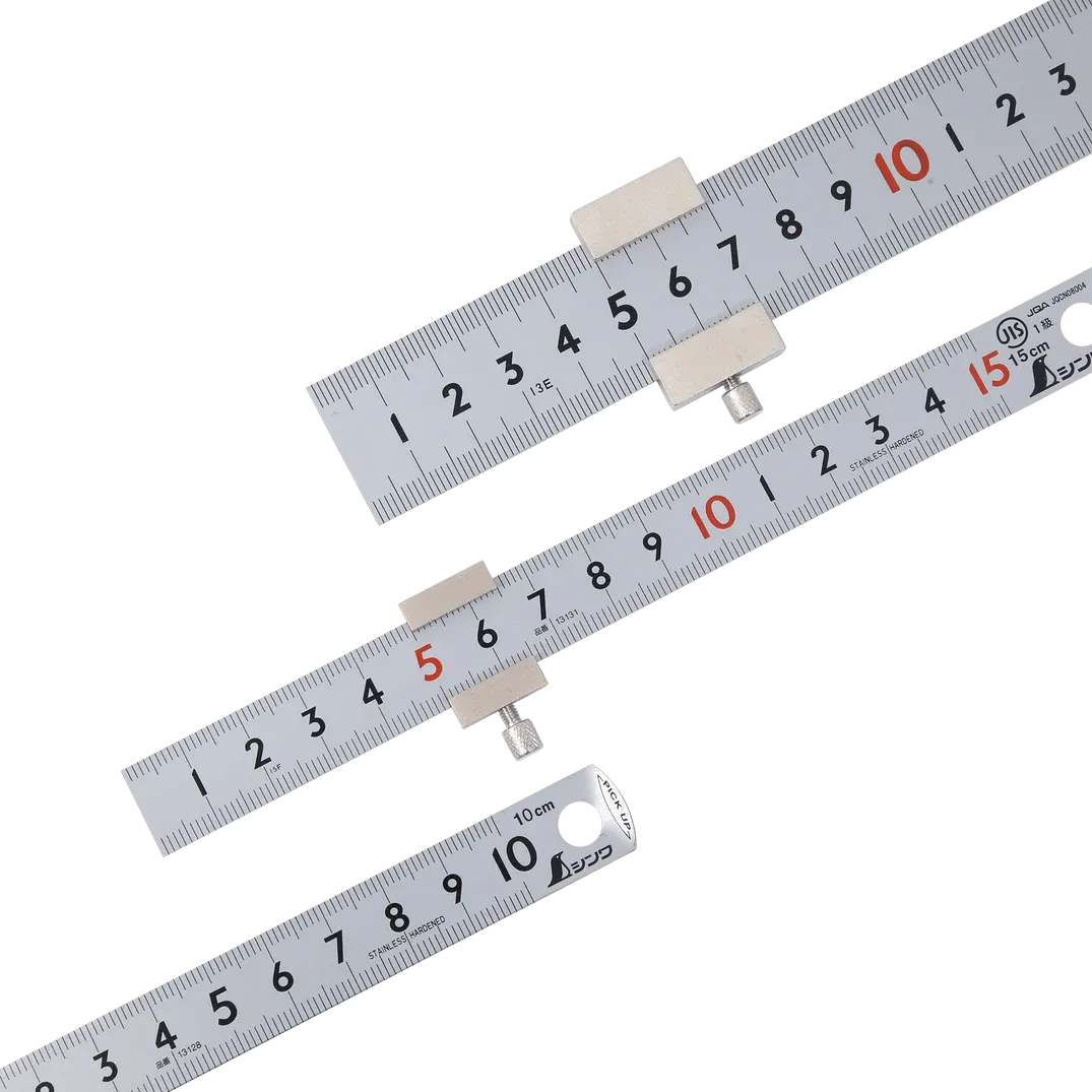 30cm Shinwa Ruler Plus Stop