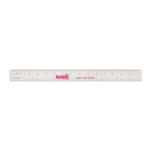 6" Clear PD Ruler - 12 Rulers Pack