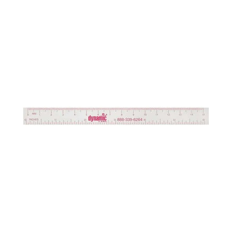 6" Clear PD Ruler - Unit