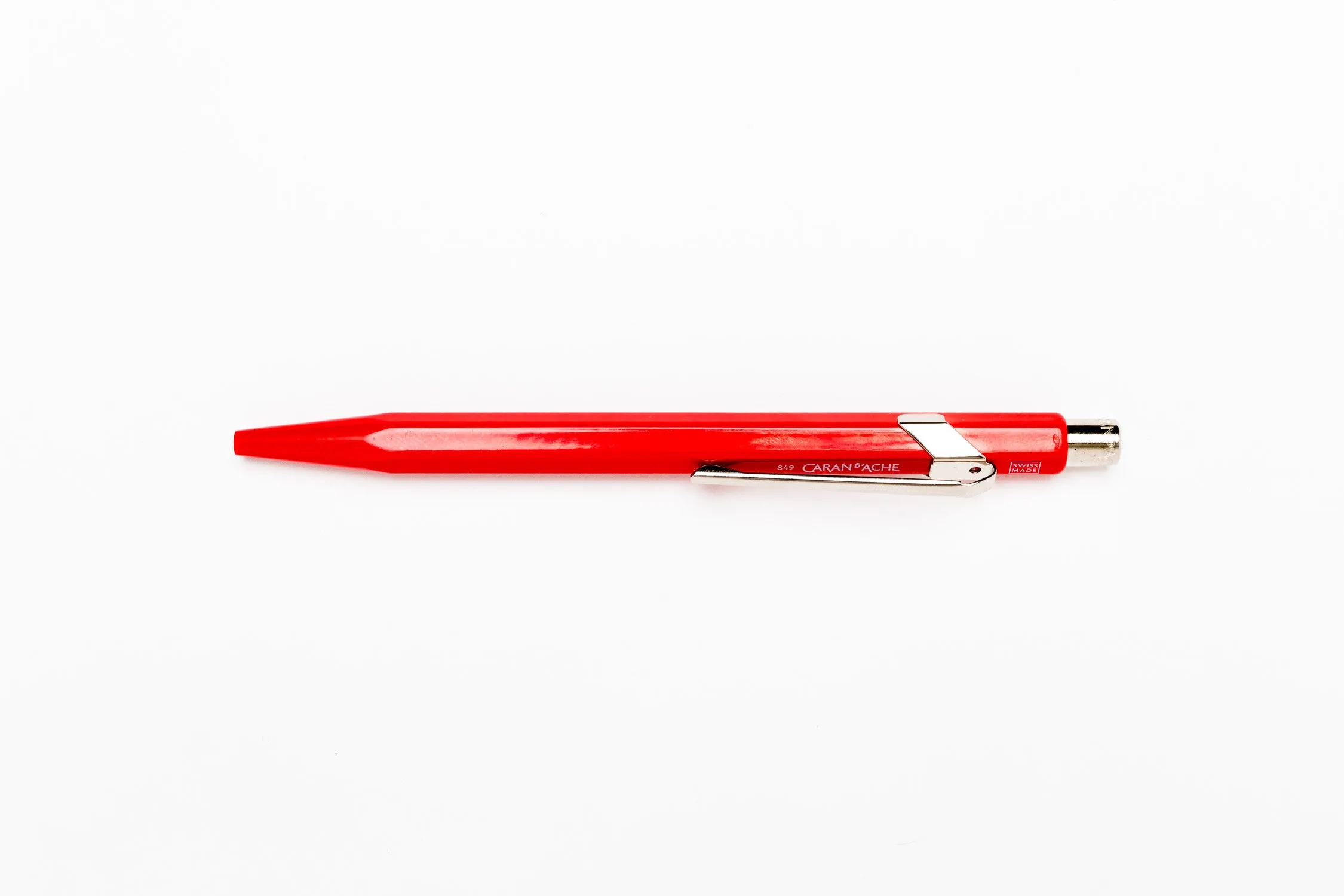 849 Ballpoint Pen Metal - Red