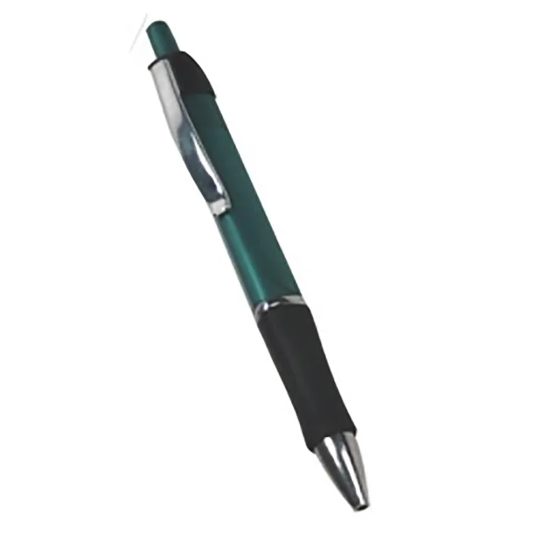 AMS-129-GR - Plastic Pen - Green