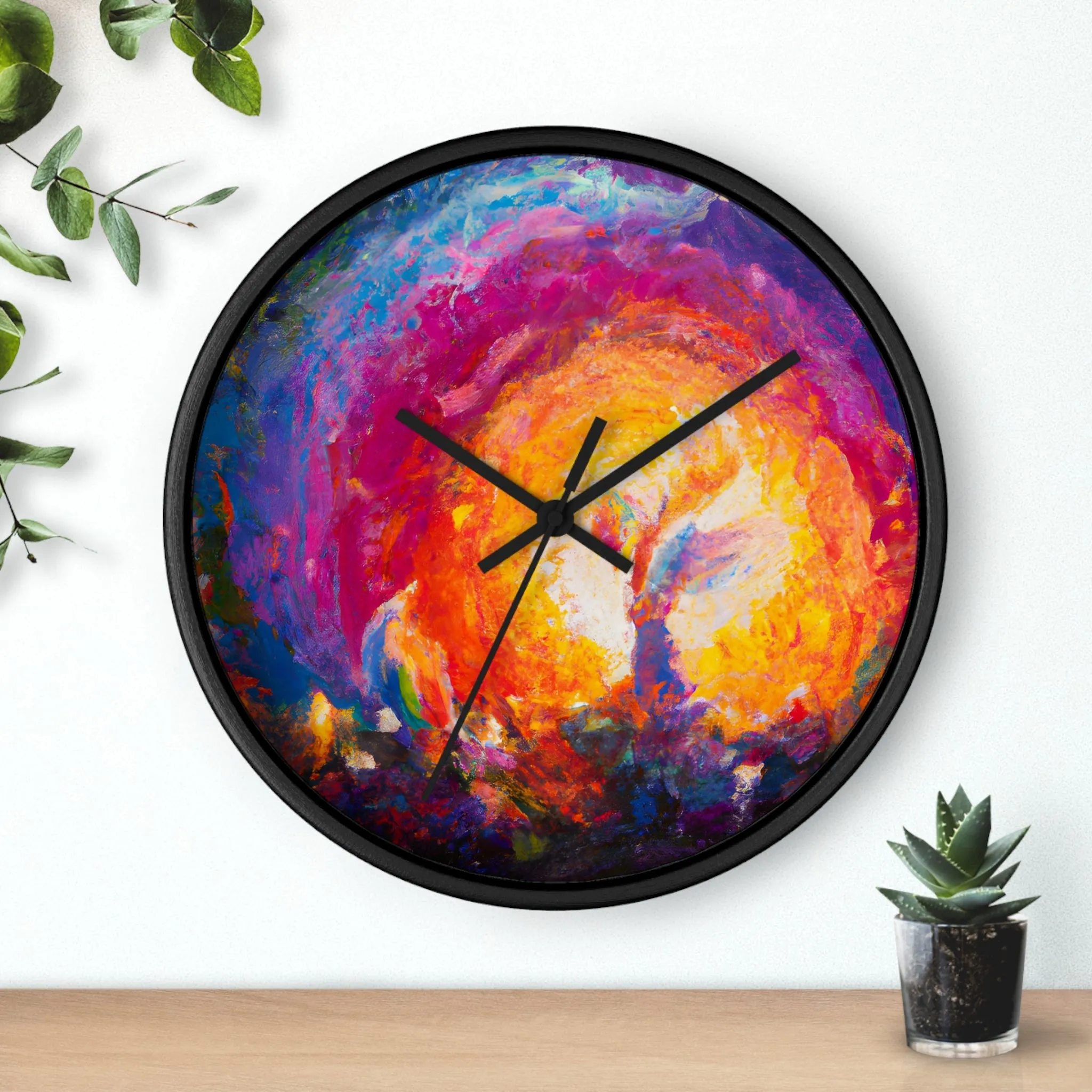 AuroraDaVinci - Gay Hope Wall Clock