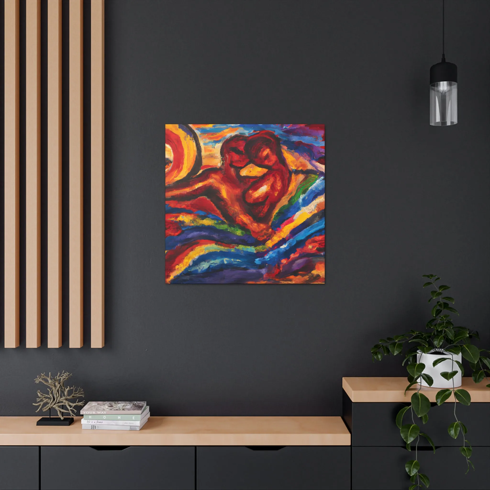 AuroraVermeer - Gay Couple Wall Art