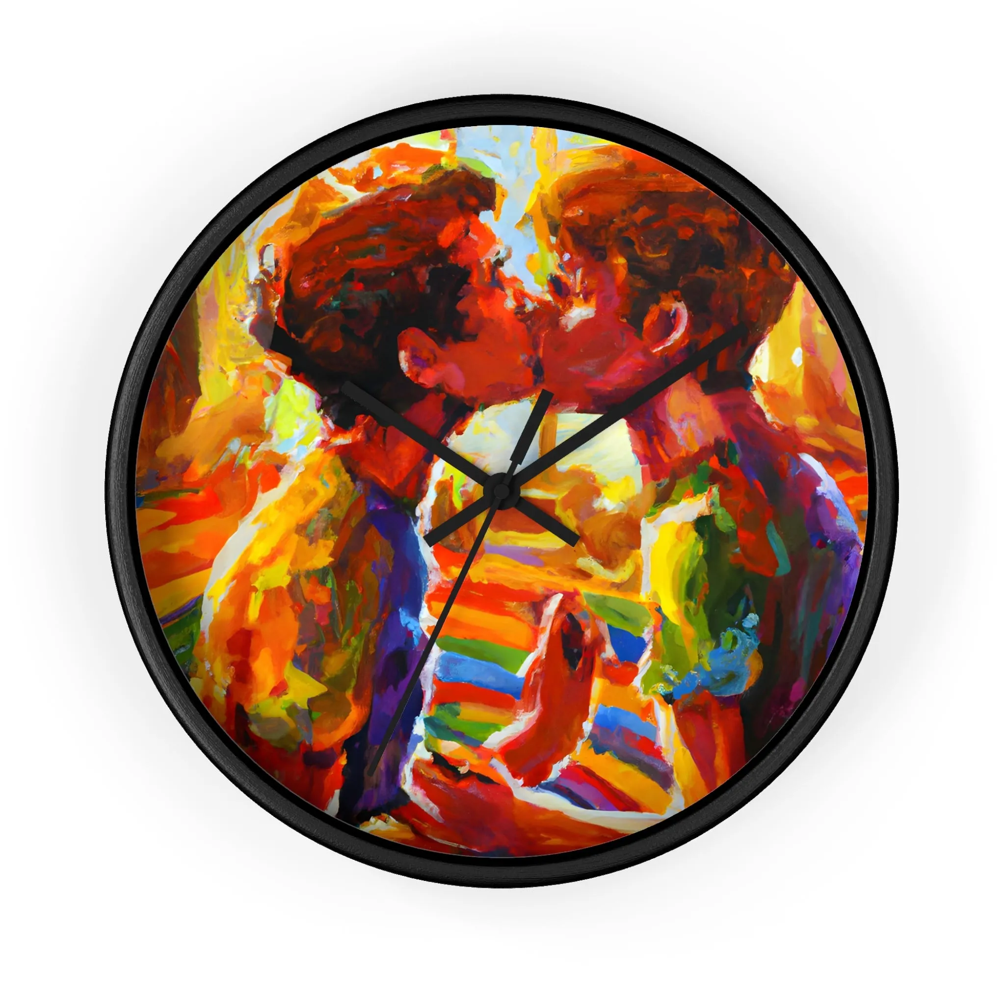 Austin/Austyn - Gay Love Wall Clock