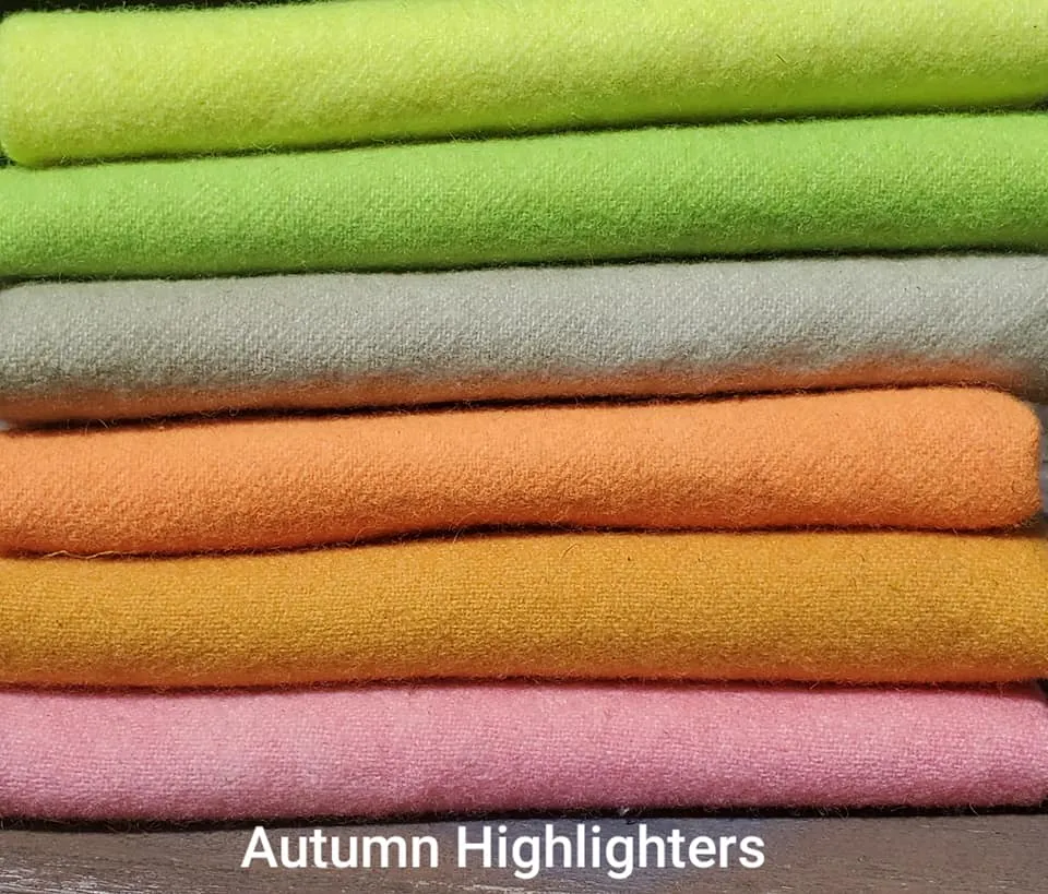 Autumn Highlighters Set: Quarter and Half Yards