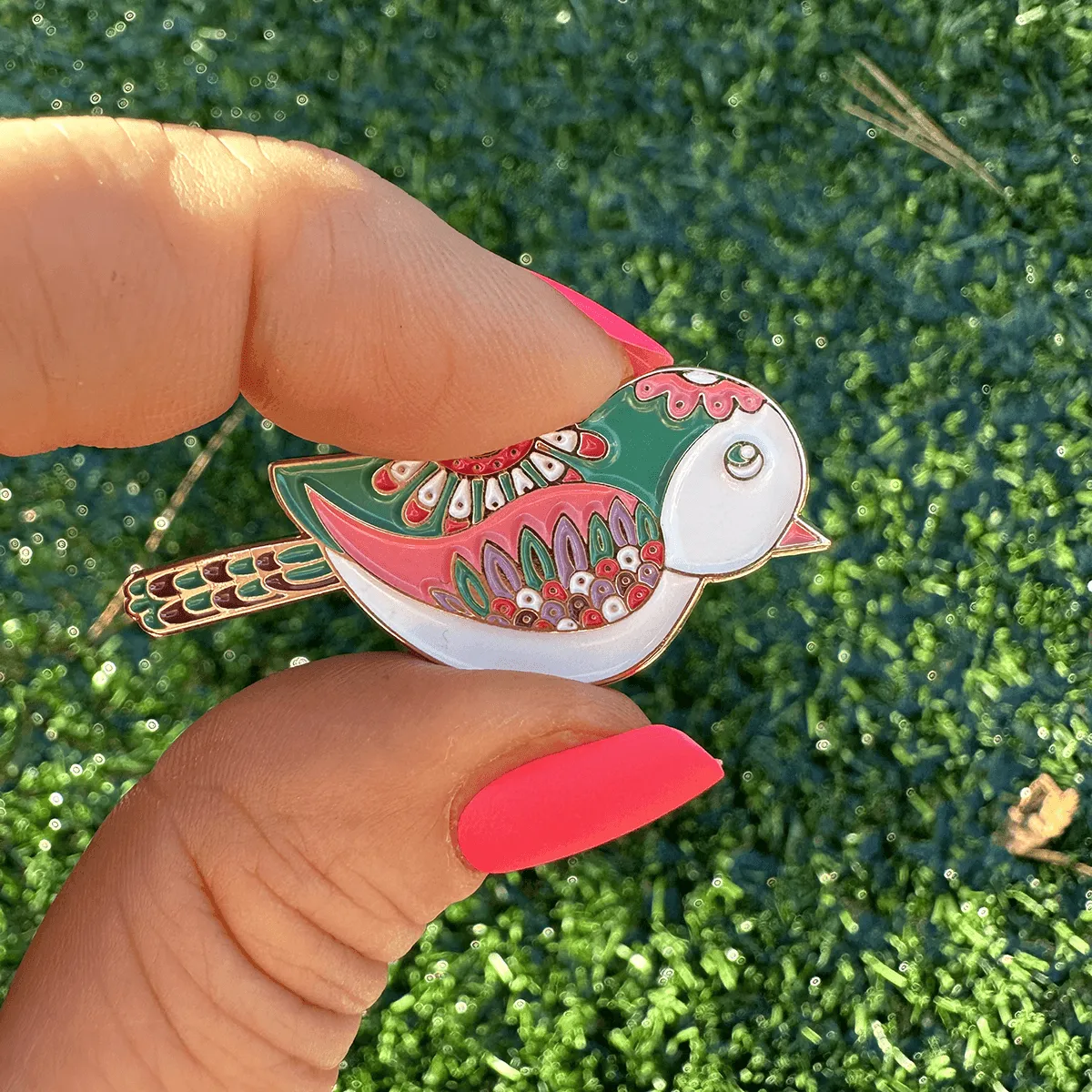 Birdie Women's Golf Ball Marker