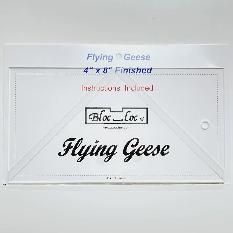 Bloc Loc Flying Geese 4" x 8" Ruler