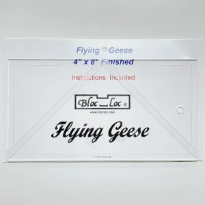 Bloc Loc Flying Geese 4" x 8" Ruler