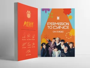 BTS Permission To Dance Softcover Notebook