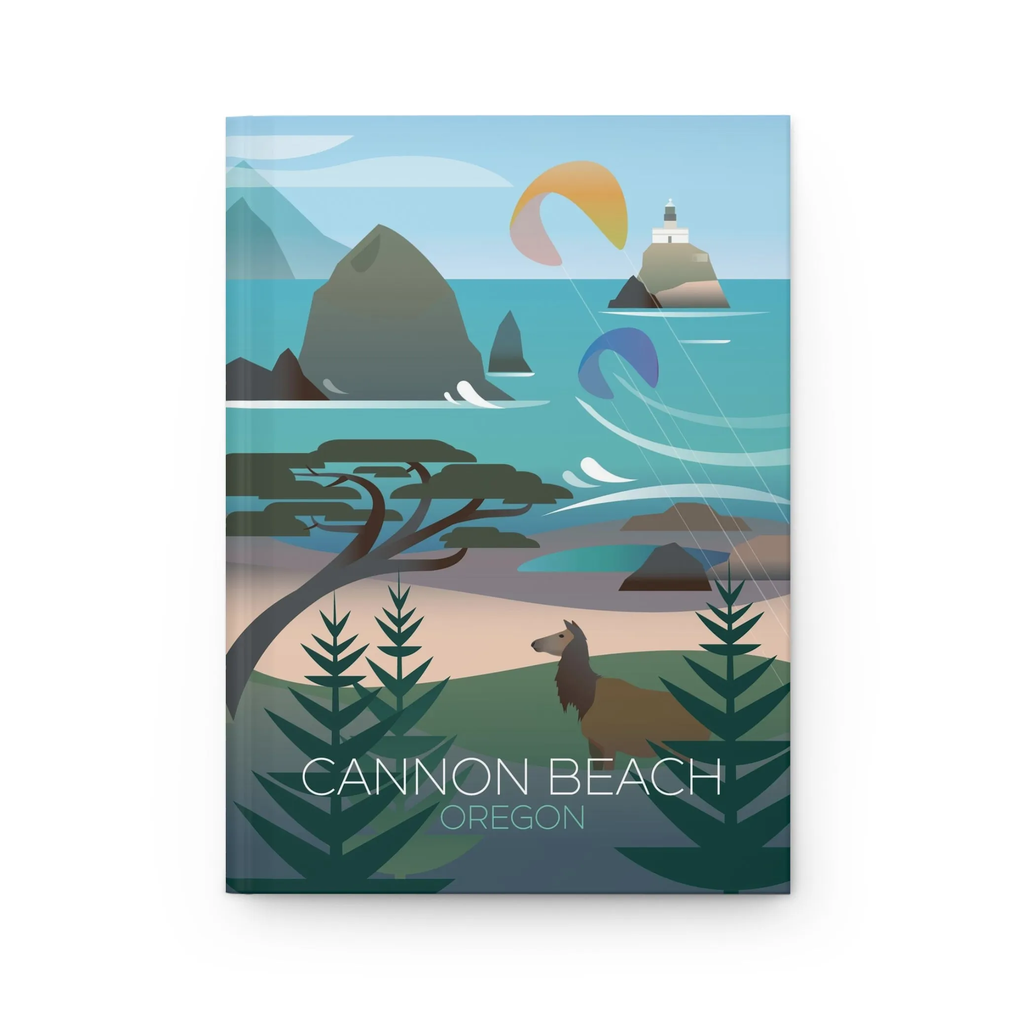 Cannon Beach Hardcover Journal