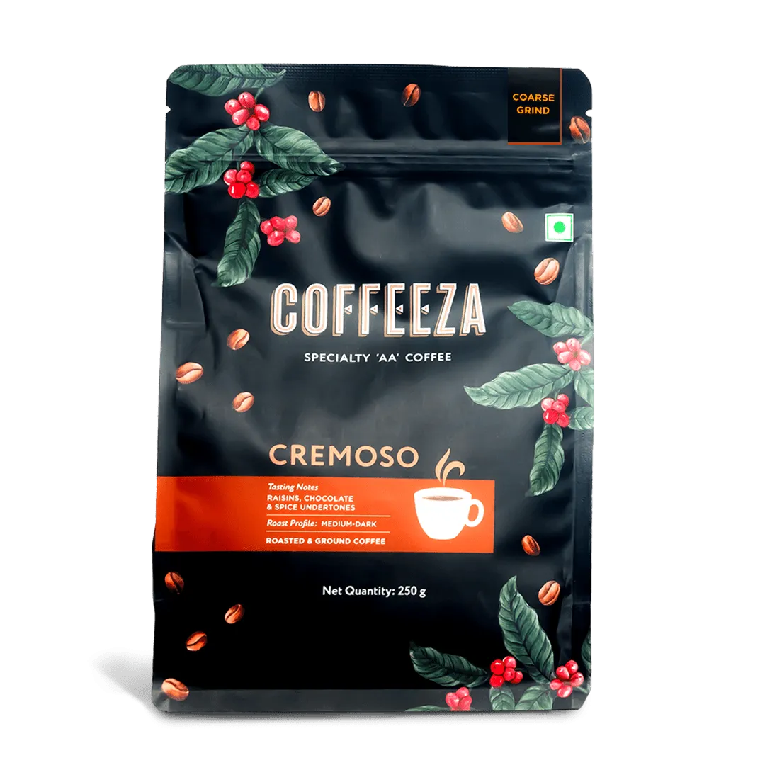 Cremoso Ground Coffee (Coarse Grind)