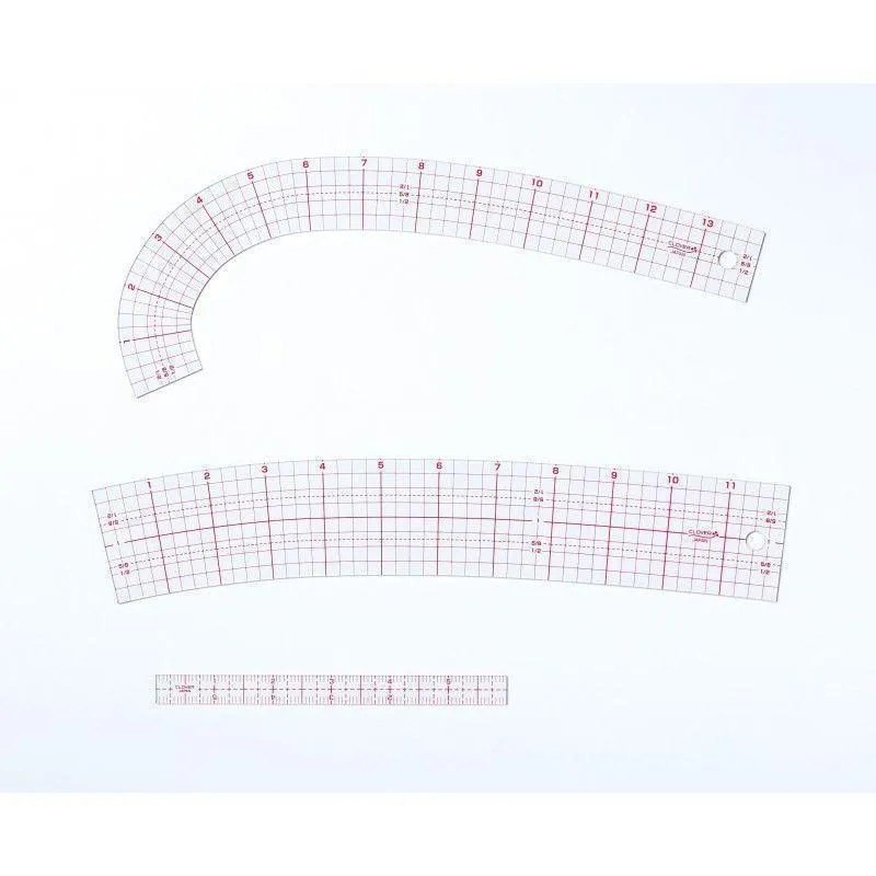 Curve Ruler with Mini Ruler