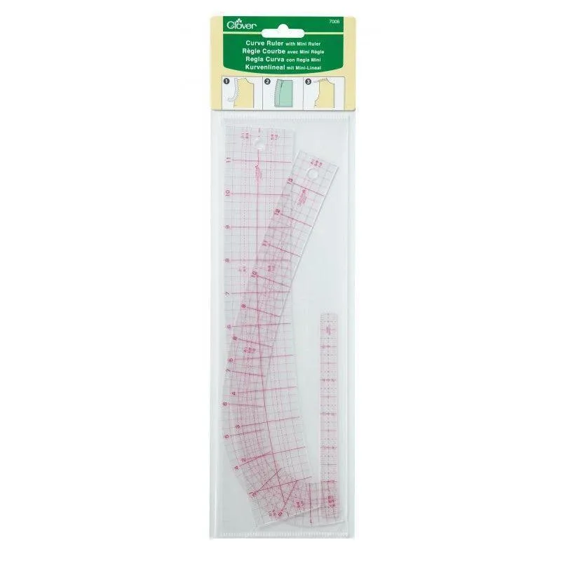 Curve Ruler with Mini Ruler