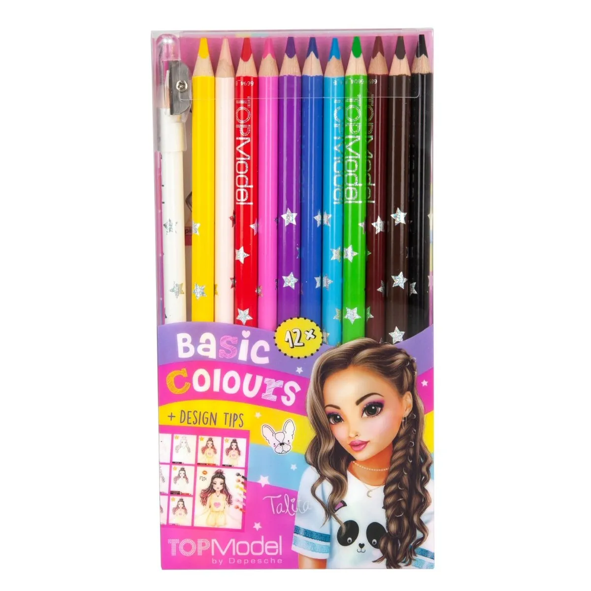 Depesche TOPModel Set of 12 Crayon Colours