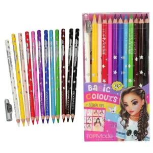 Depesche TOPModel Set of 12 Crayon Colours