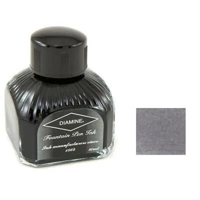 Diamine Bottled Ink 80ml Grey