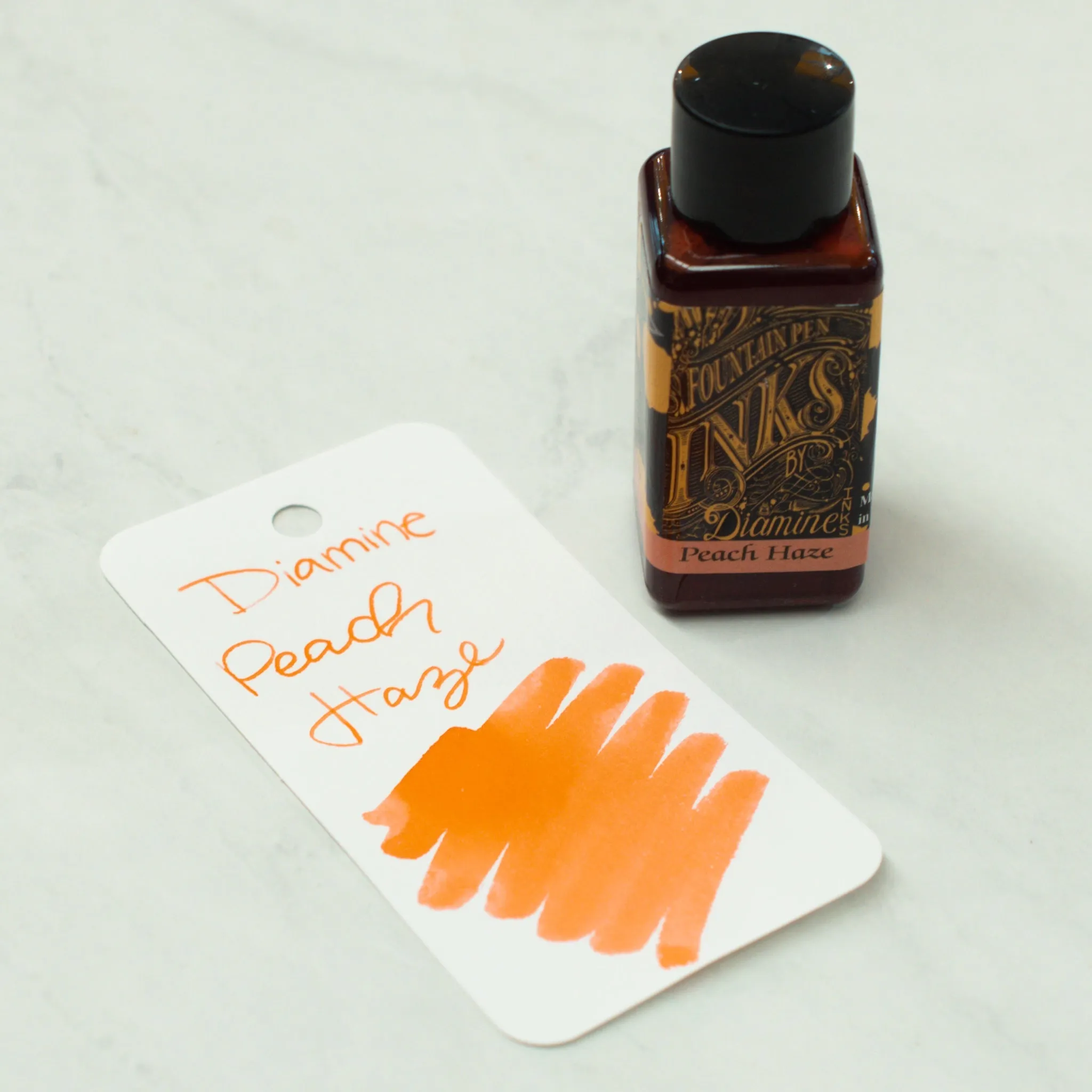 Diamine Peach Haze Ink Bottle