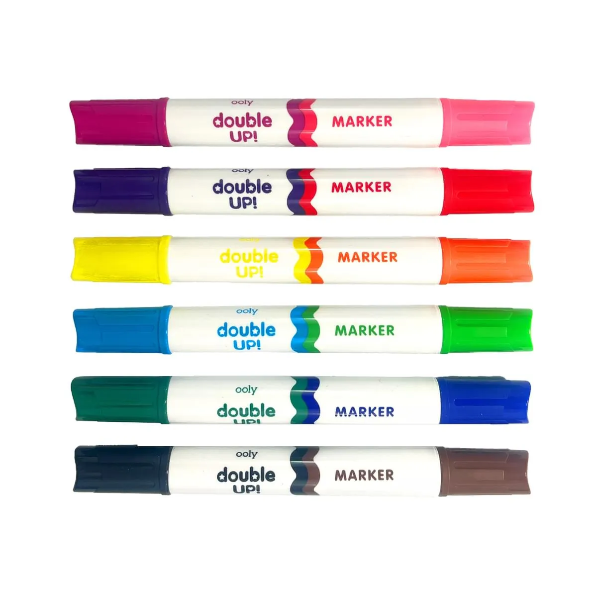 Double Up! Double Ended Markers Set of 6/12 Colors