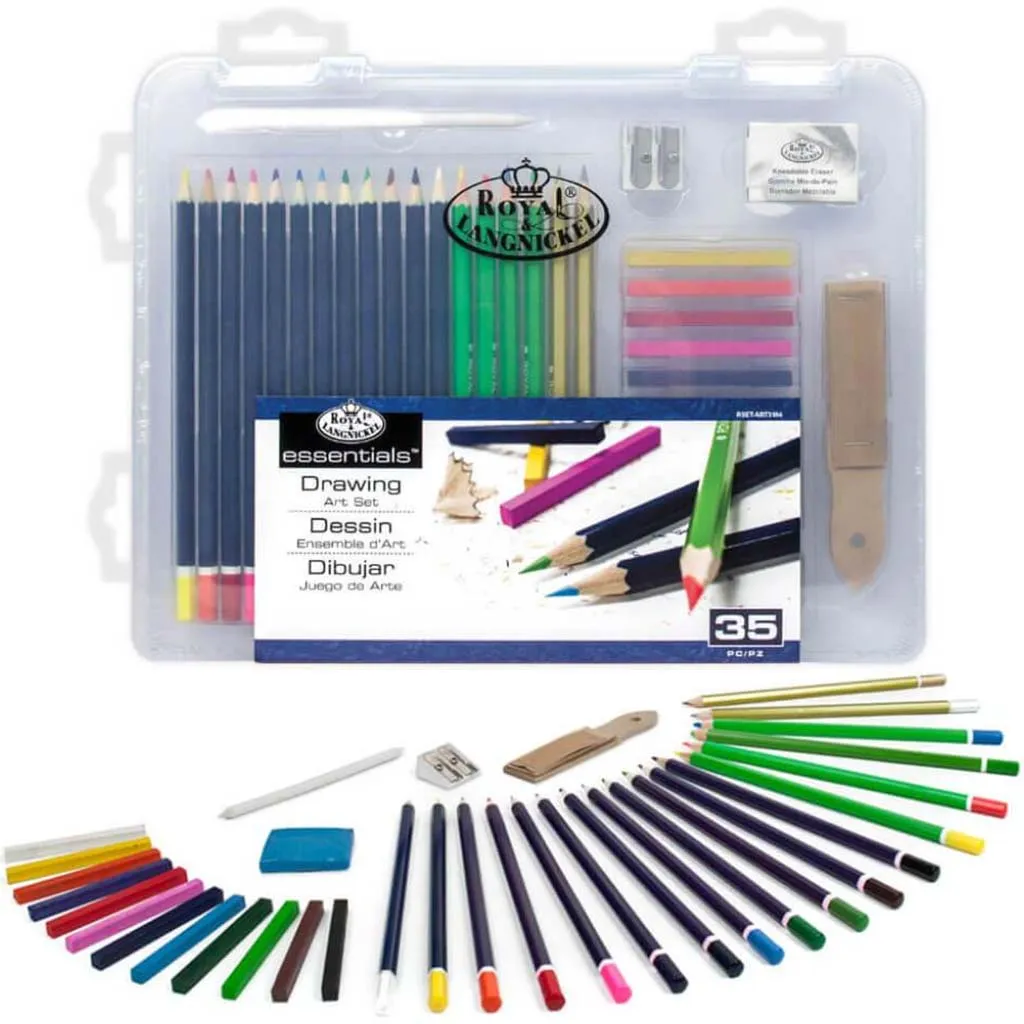 Drawing Clear Art Set 35pc