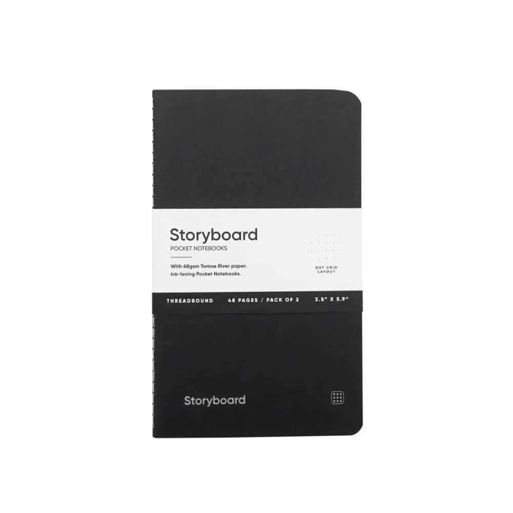 Endless Storyboard Standard Edition Notebook (Small) - Dotted (Pack of 2)