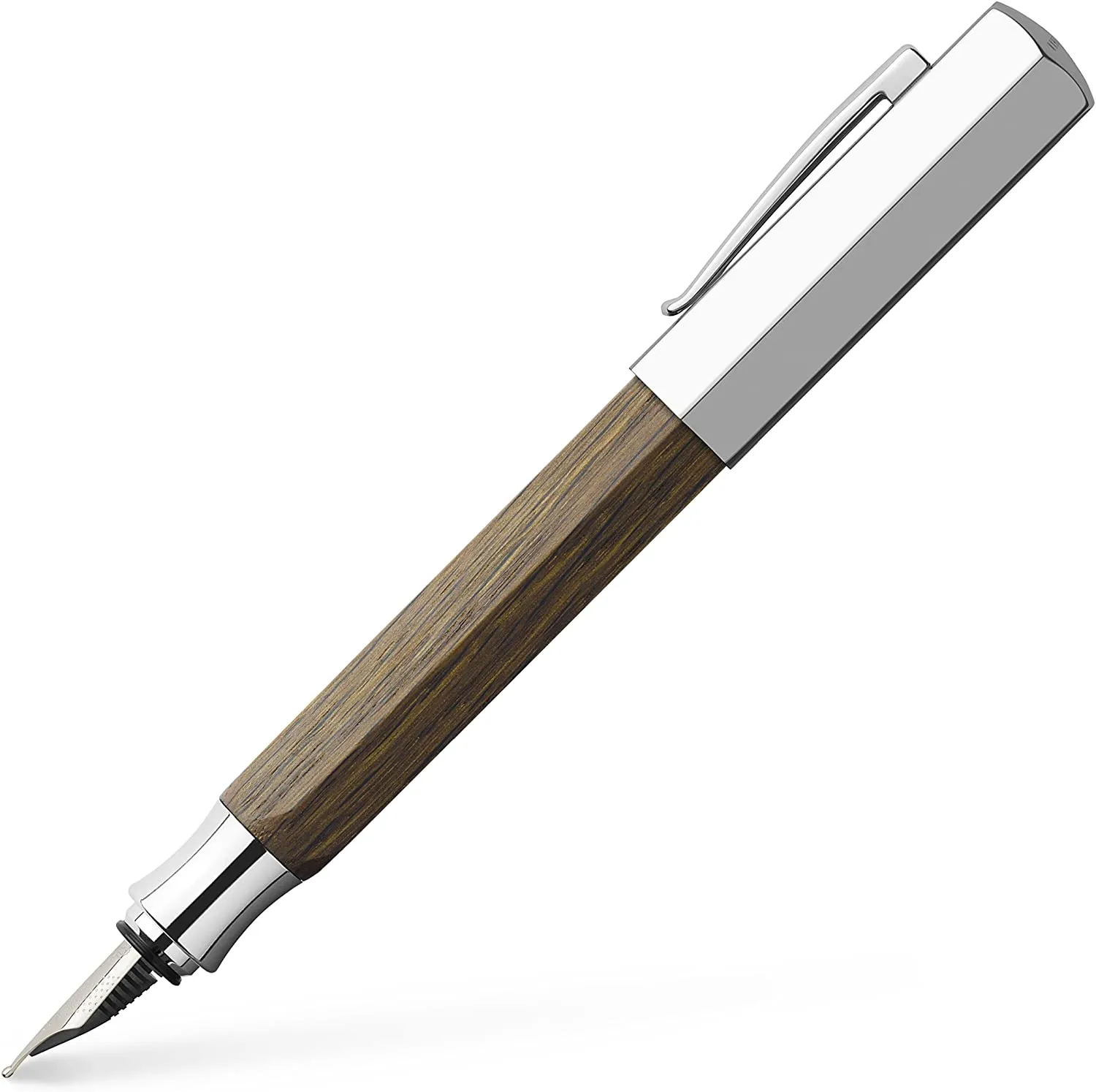 FABER-CASTELL Fountain pen Ondoro smoked oak F