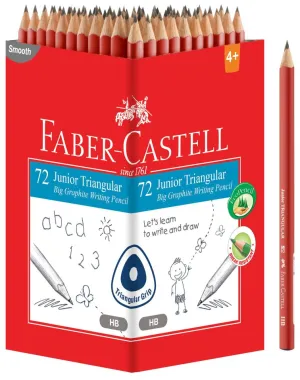 FABER-CASTELL Junior Grip Pencils Black