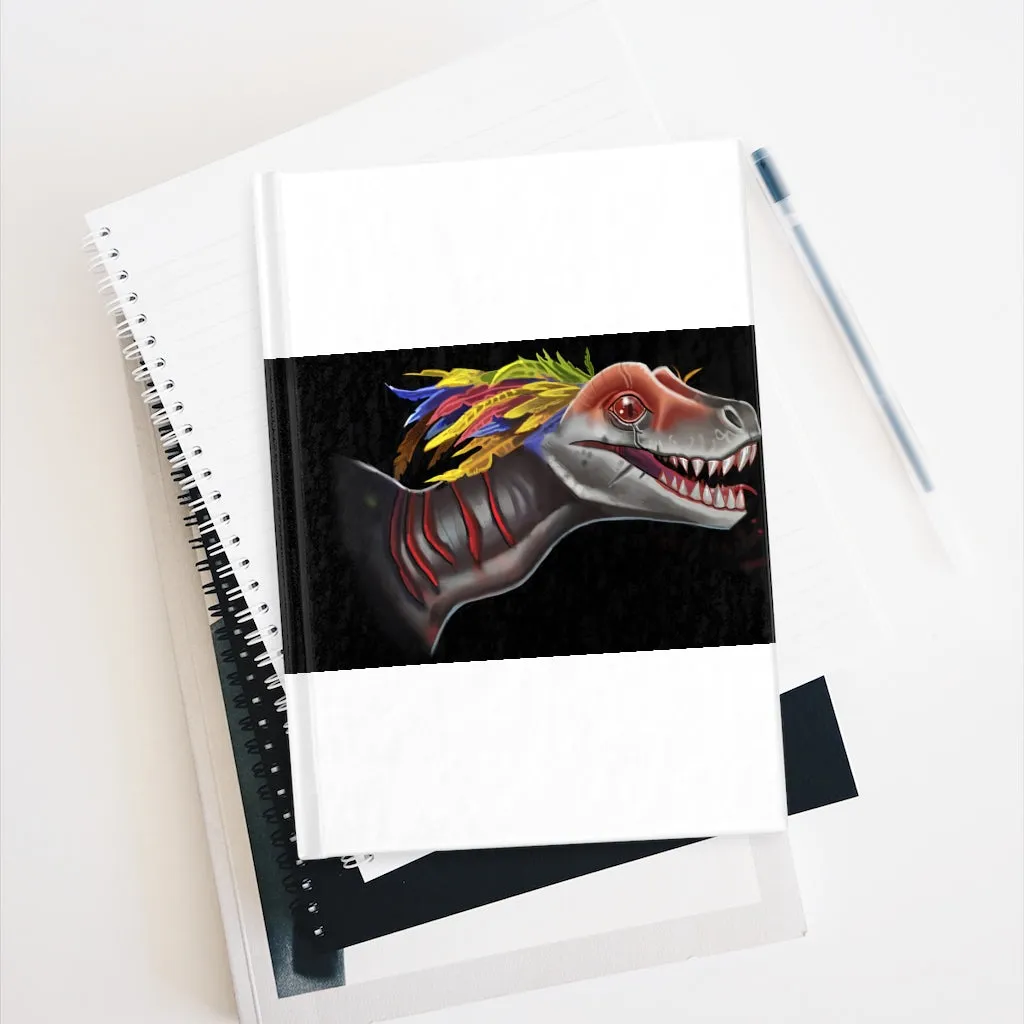 Feathered Raptor Journal - Ruled Line