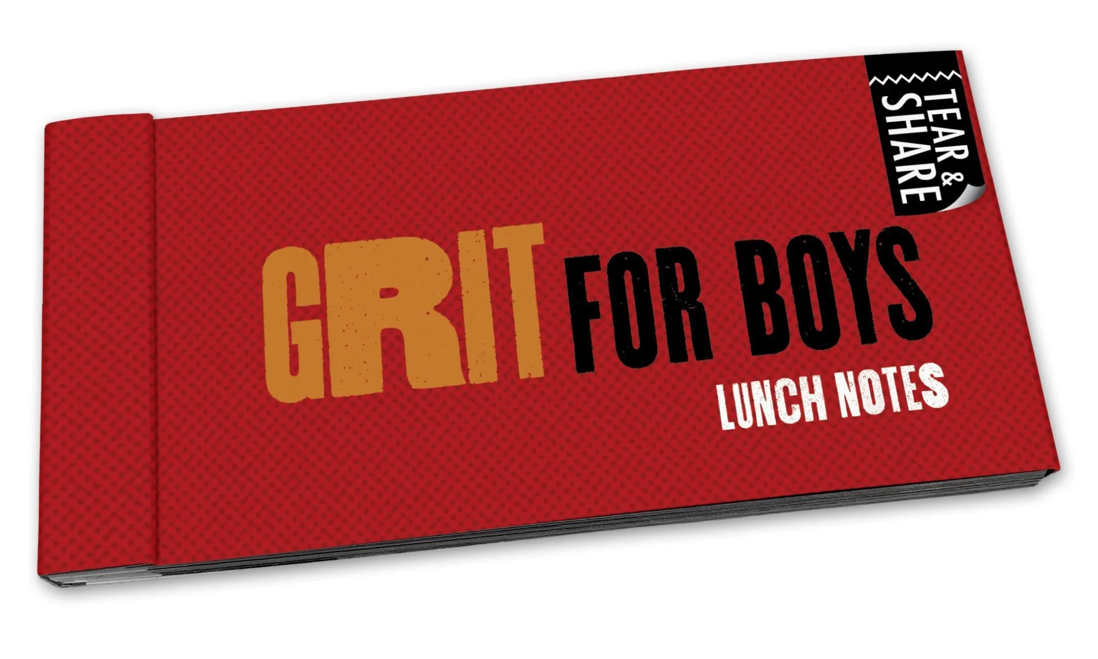 Grit for Boys - Tear and Share Lunch Notes for Teen Boys