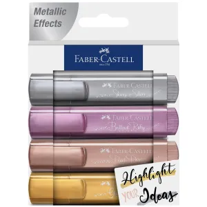 Highlighters, Metallic Colors - Box of 4 - #154623