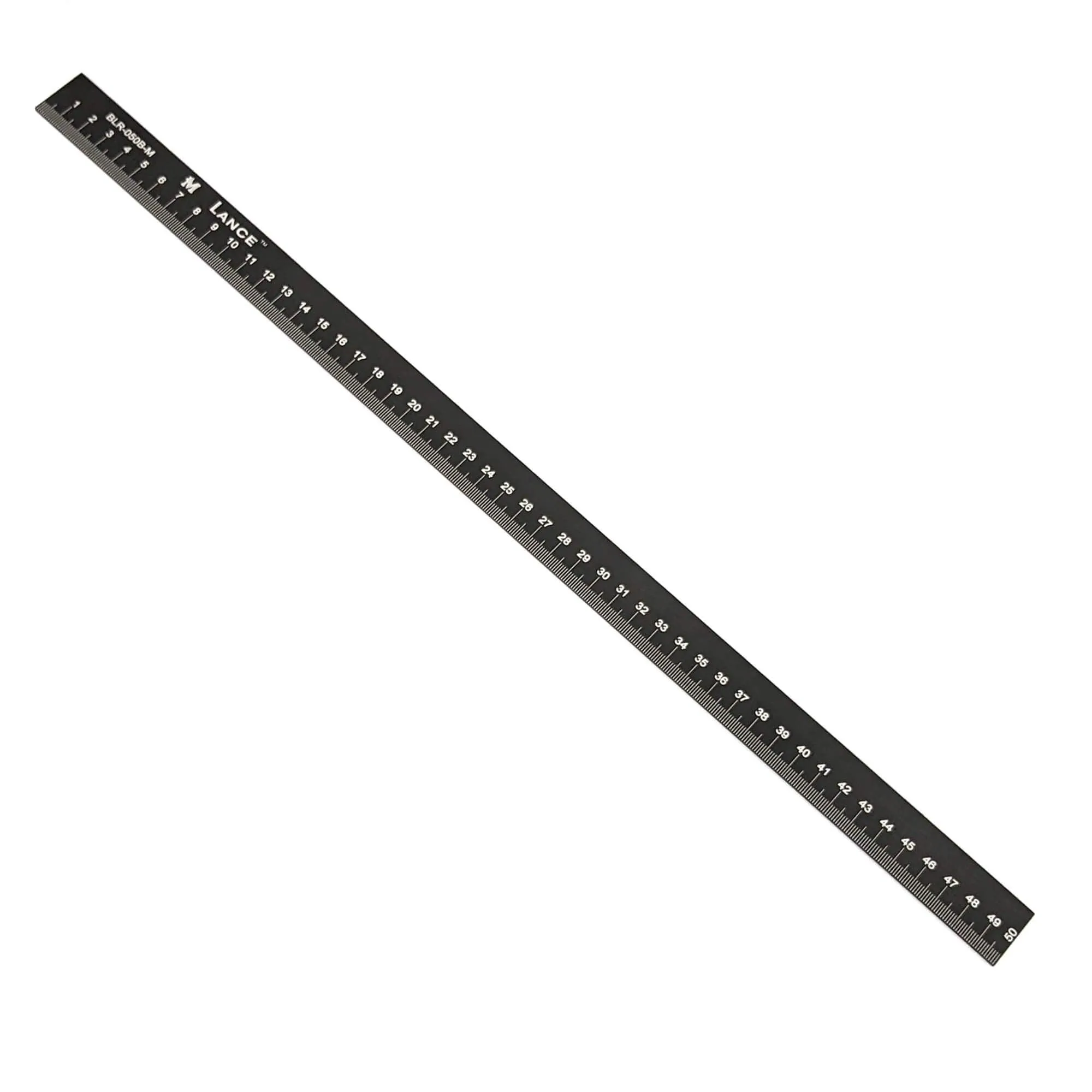 LANCE 150CM LEFT-RIGHT BOTTOM EDGE BLACK METRIC RULE