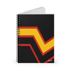 LGBTQ Spiral Notebook - Ruled Line - Rubber Flag