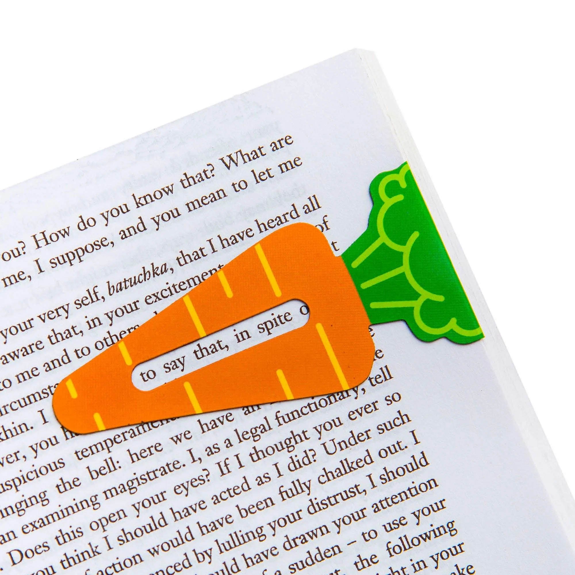 Linemarker Set of 2 Magnetic Bookmark (Food)