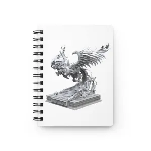 Merciless the Flaming SkyBird Spiral Bound Journal