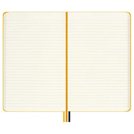 Moleskine x K-Way Large Ruled Hardcover Notebook - Yellow