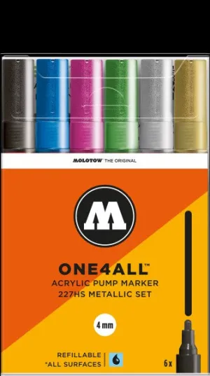 Molotow 227Hs Metallic-Set - 4Mm