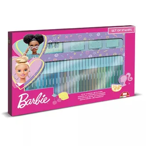 Multiprint Barbie Felt Tip Pens Set (Pack of 41)