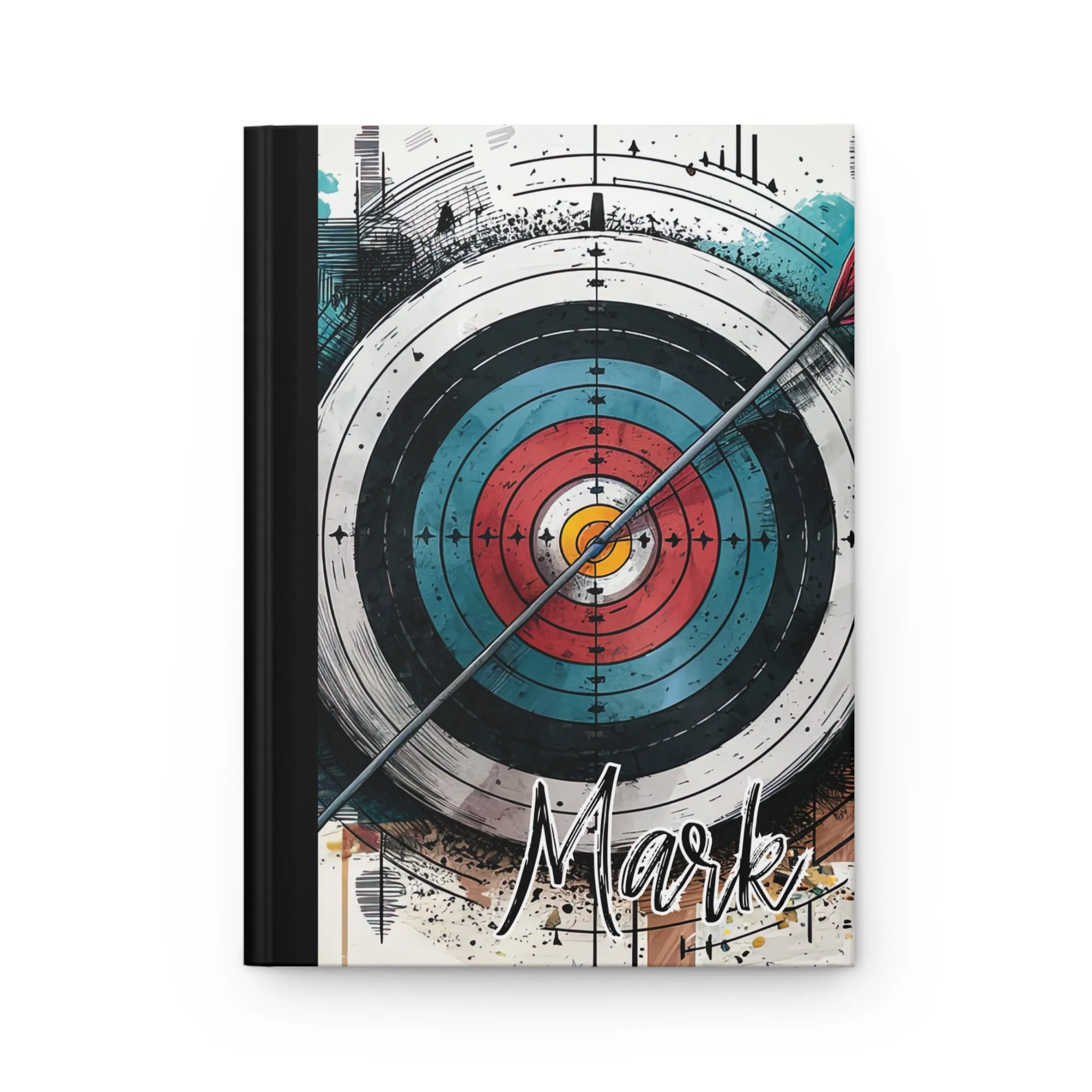 Personalised Hardcover Journal Matte, Archery, awd-1458