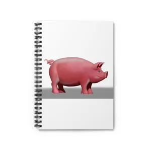 Pig Spiral Notebook - Ruled Line